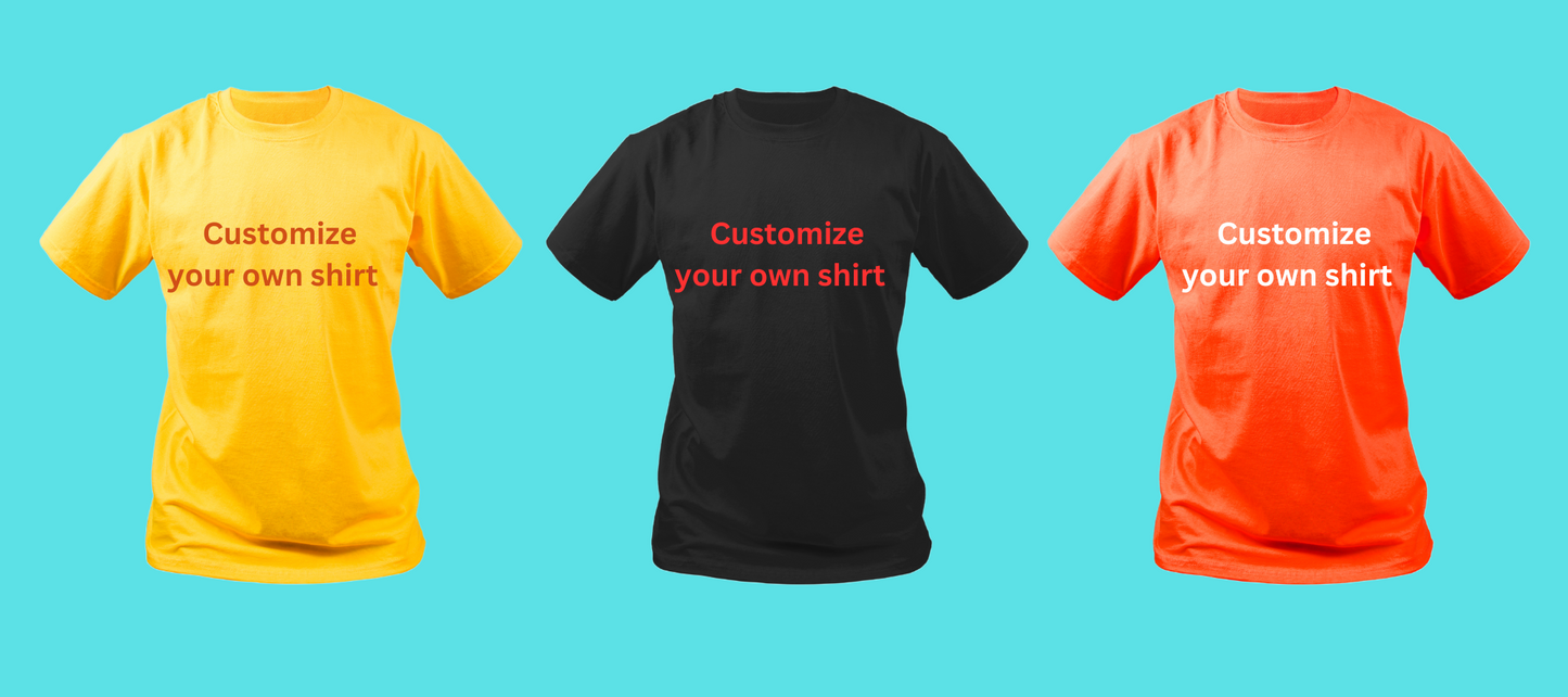 customize t-shirt